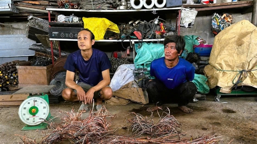 Công an Đồng Nai tạm giữ 2 đối tượng trộm cắp và tiêu thụ dây điện